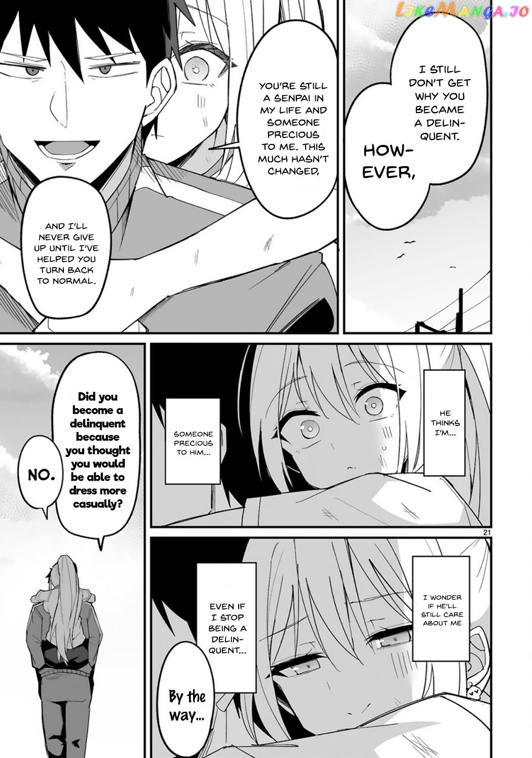 Iinchou Desu Ga Furyou Ni Naru Hodo Koi Shitemasu! chapter 2 - page 21