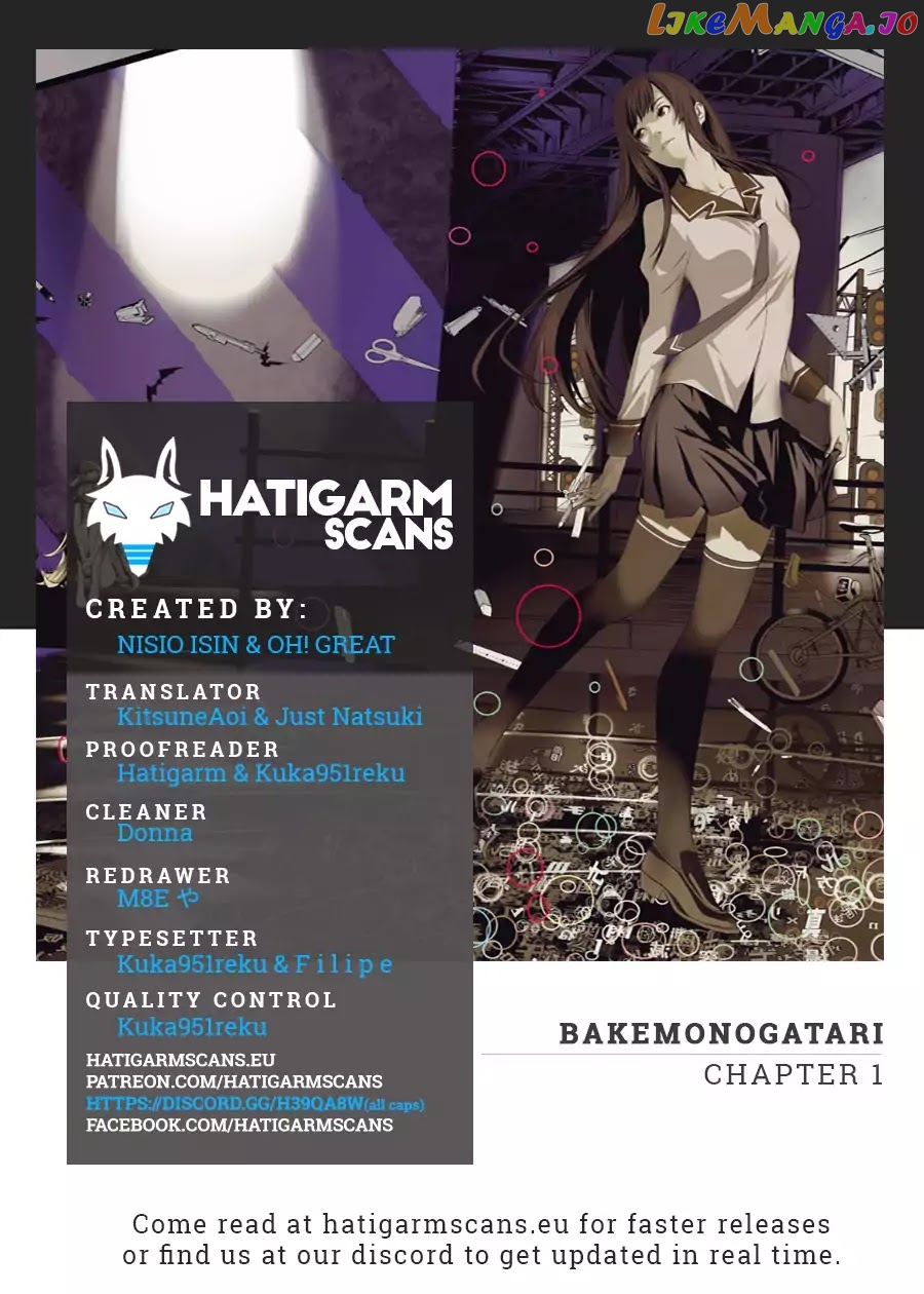 Bakemonogatari chapter 1 - page 1