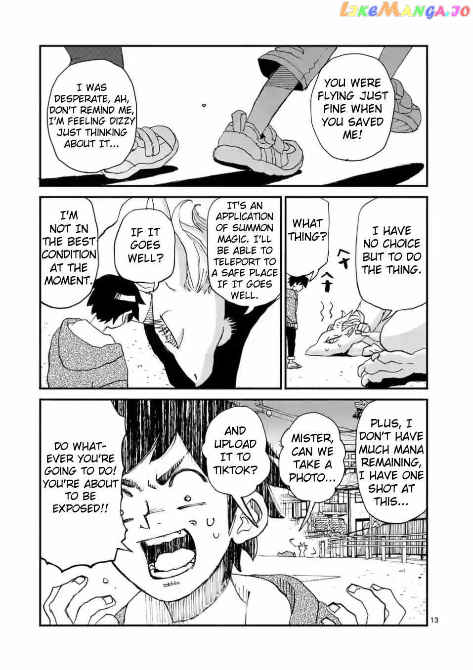 Doragon Yashinatte Kudasai Chapter 2 - page 13
