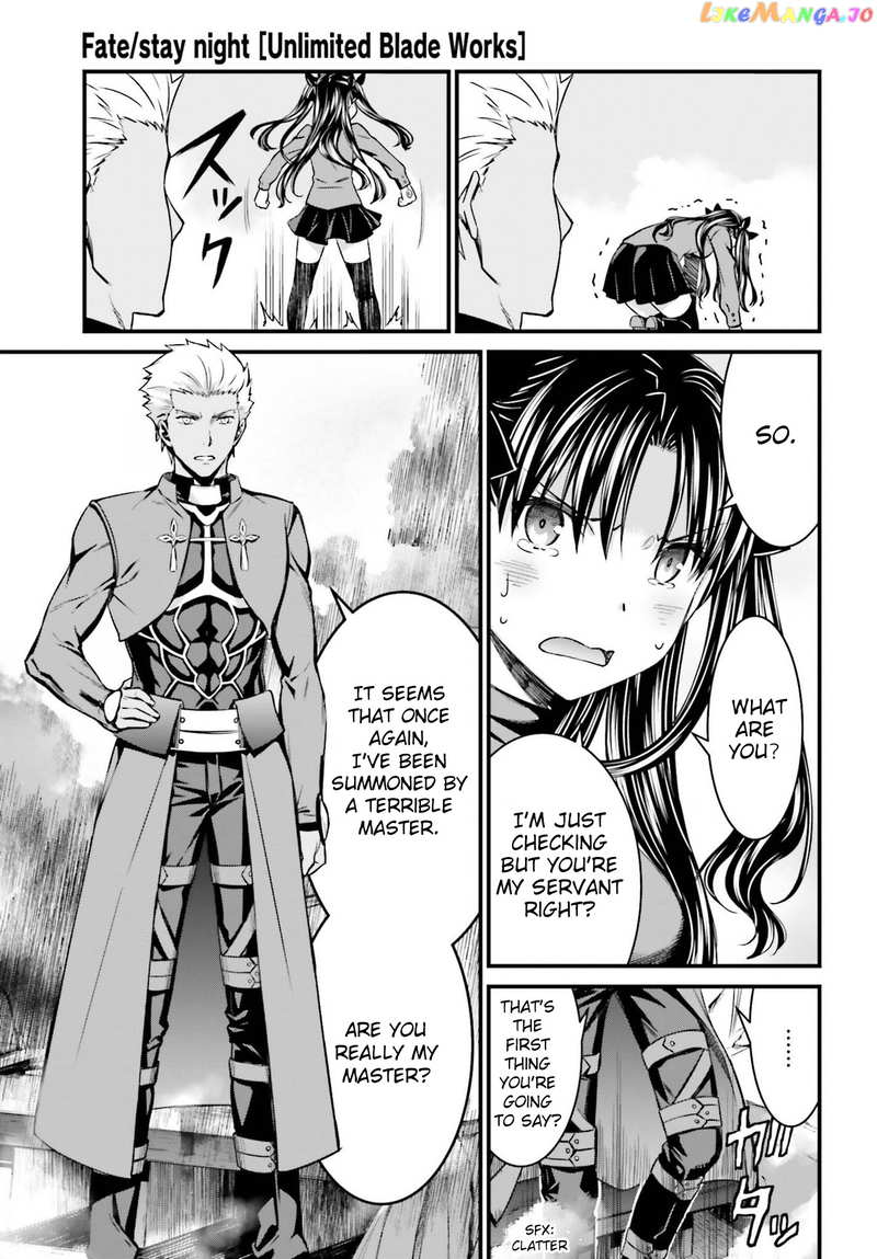 Fate/stay Night - Unlimited Blade Works chapter 1 - page 29