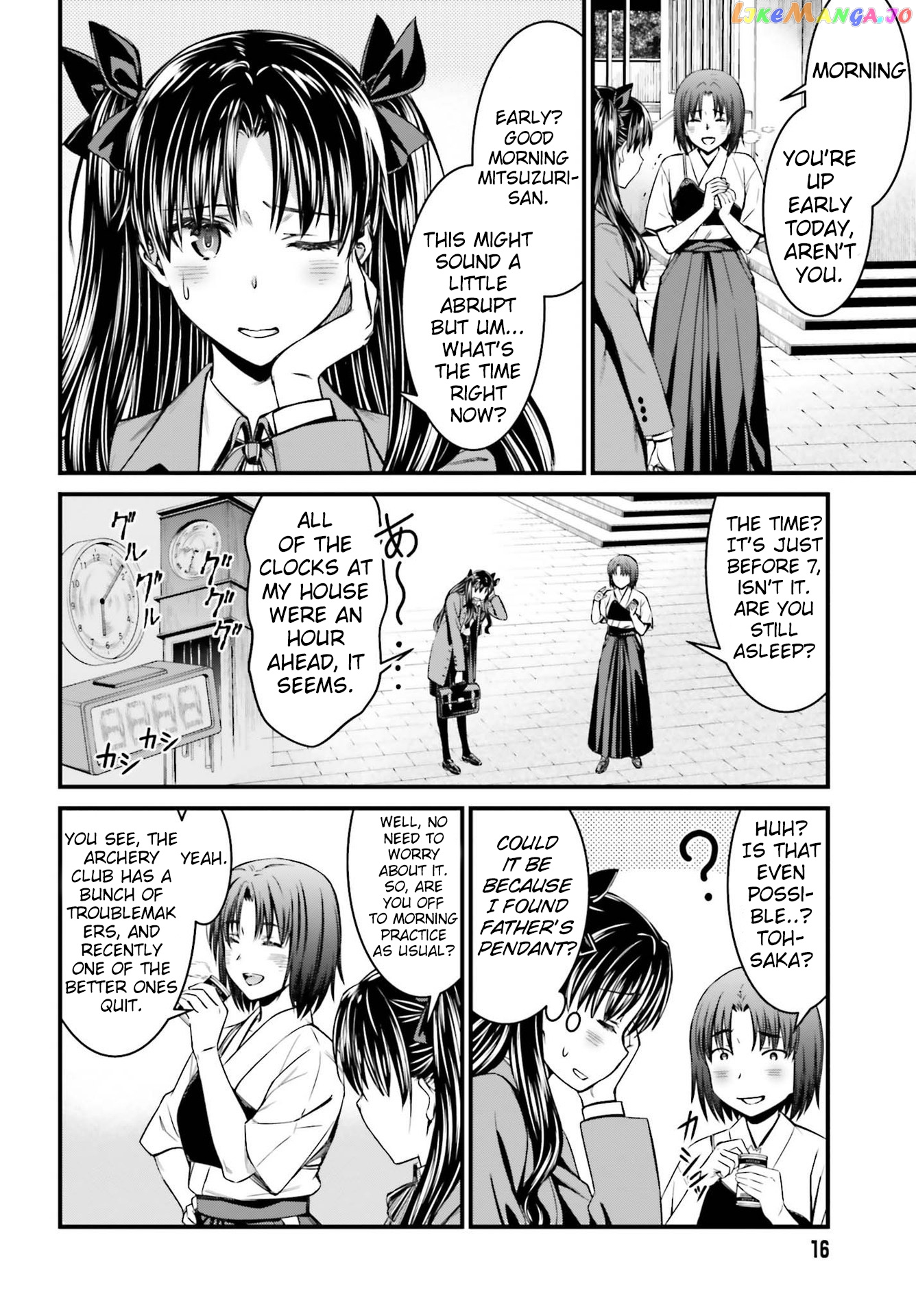 Fate/stay Night - Unlimited Blade Works chapter 1 - page 9