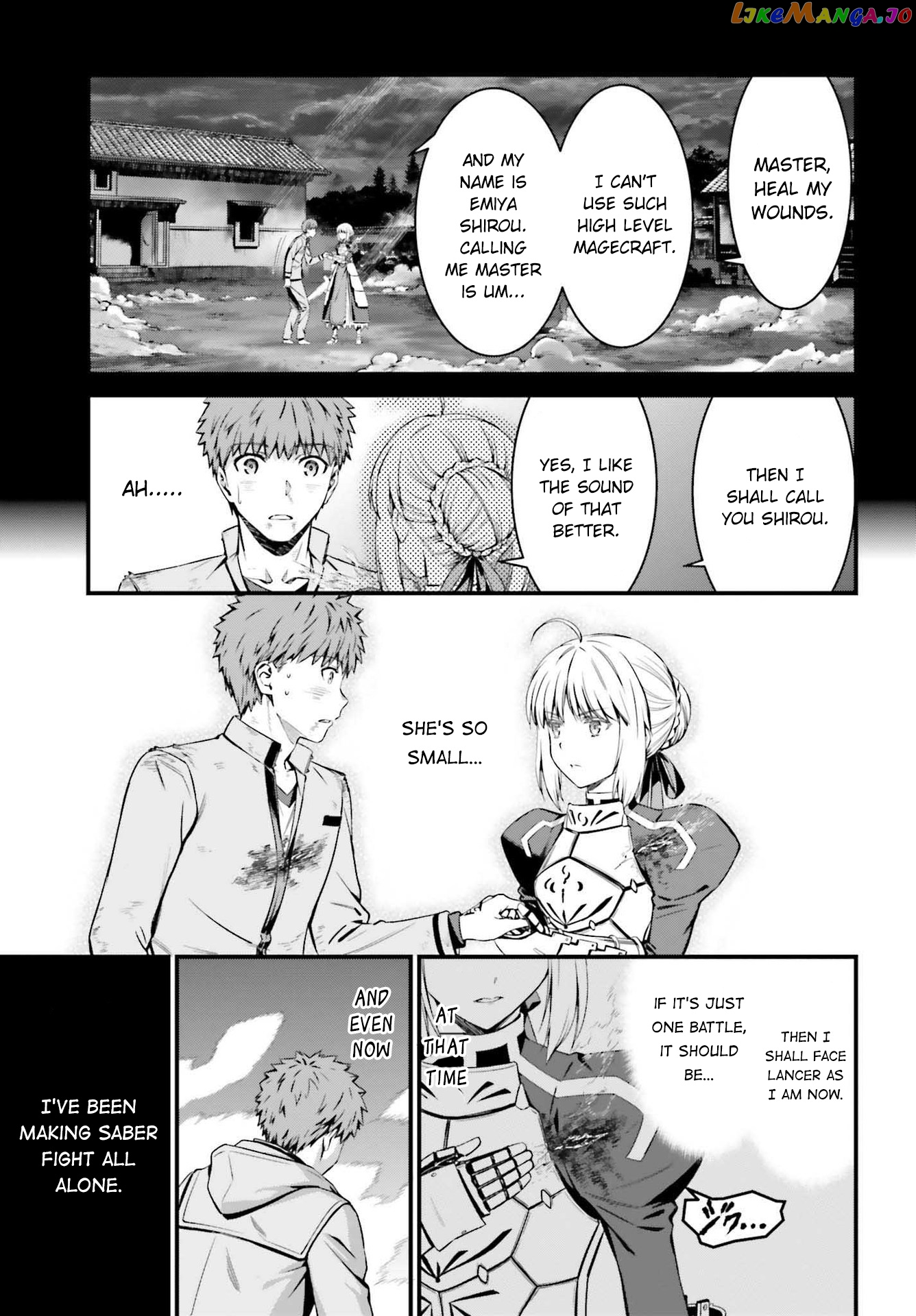 Fate/stay Night - Unlimited Blade Works chapter 5 - page 7