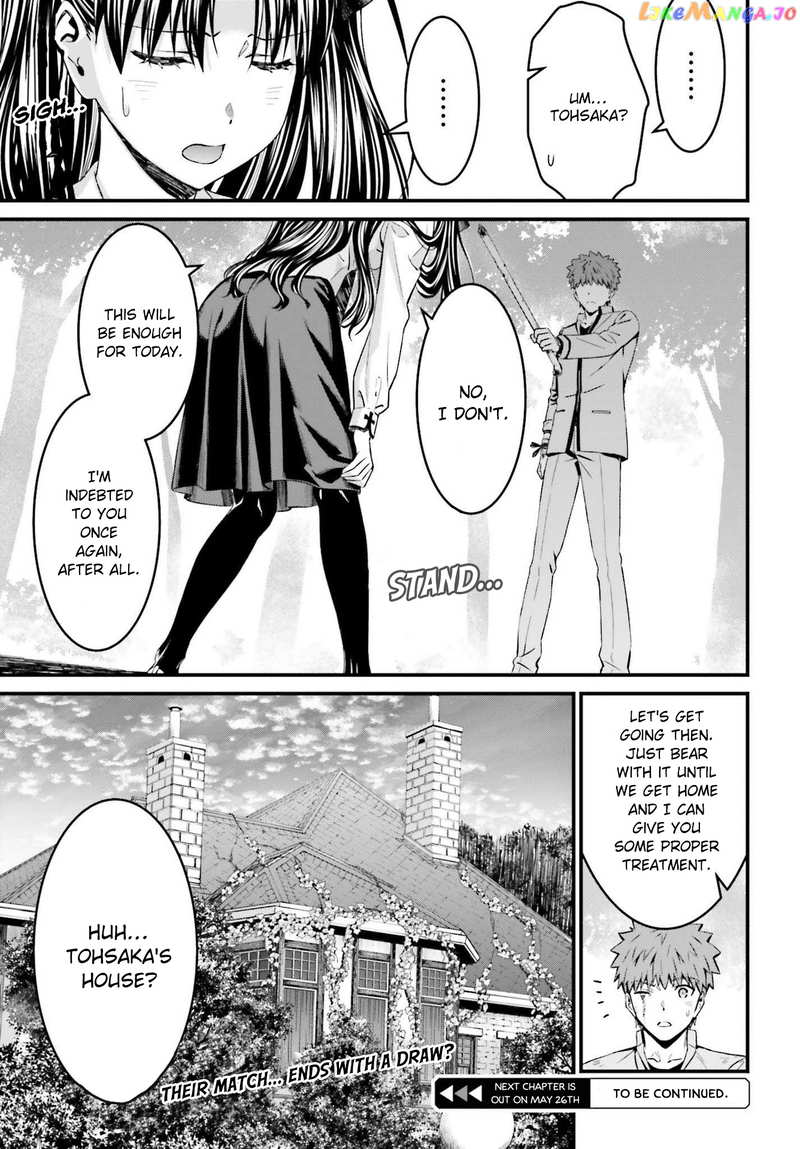 Fate/stay Night - Unlimited Blade Works chapter 14 - page 24