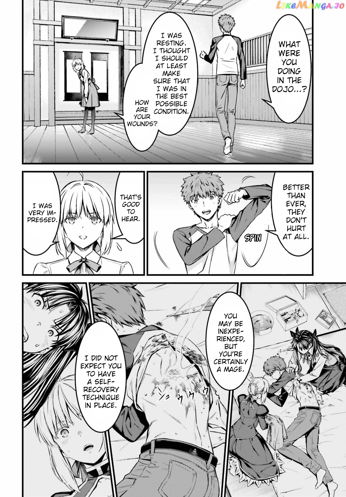 Fate/stay Night - Unlimited Blade Works chapter 8.1 - page 15