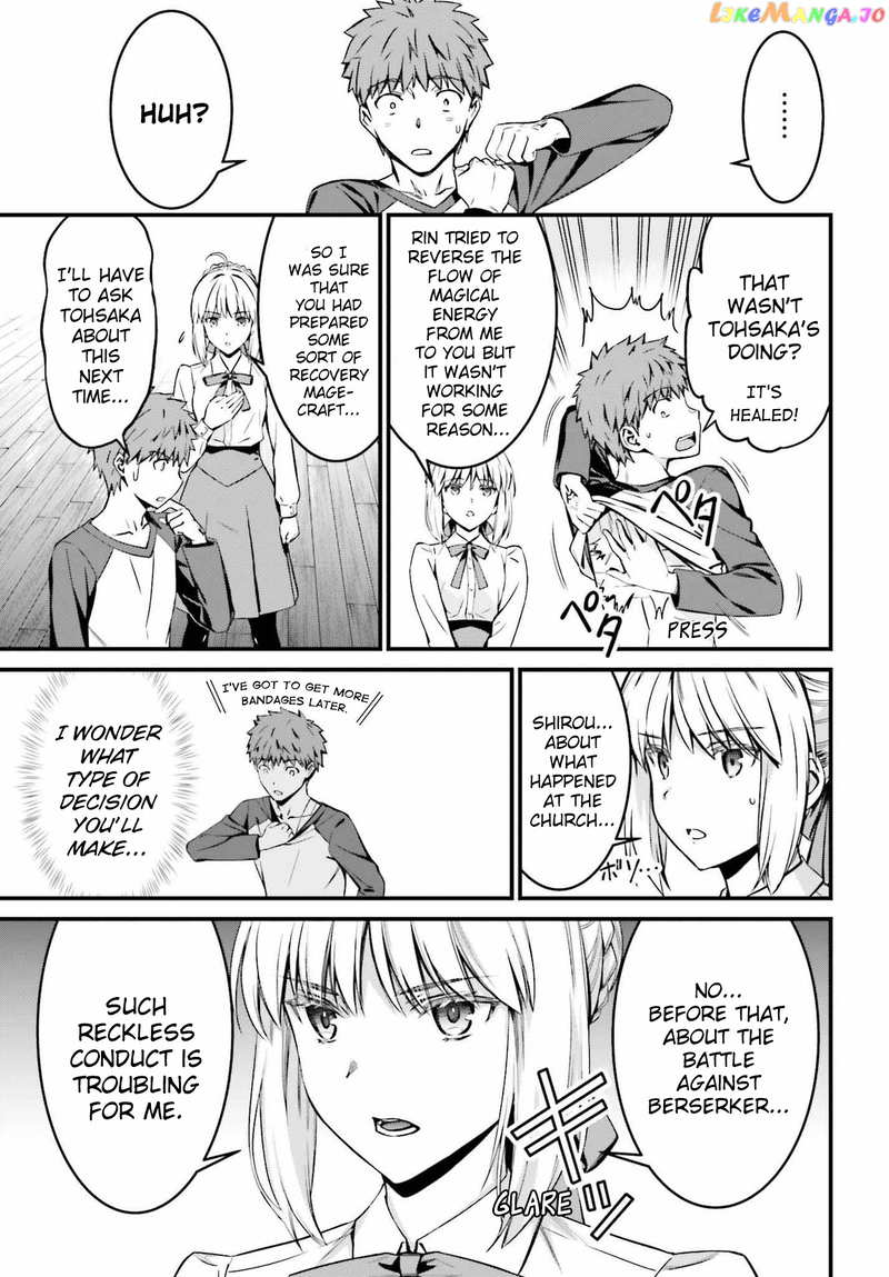 Fate/stay Night - Unlimited Blade Works chapter 8.1 - page 16