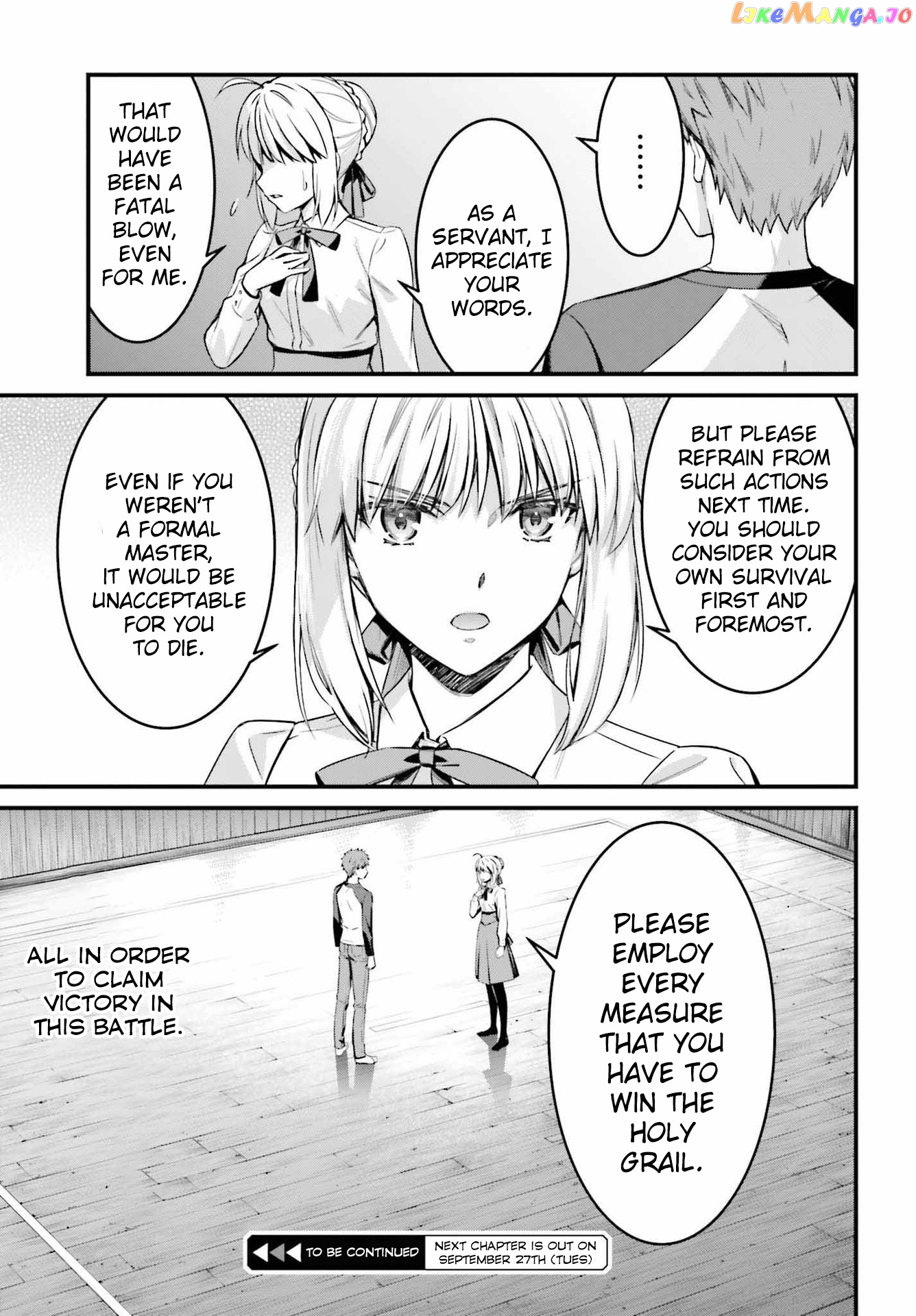 Fate/stay Night - Unlimited Blade Works chapter 8.1 - page 18