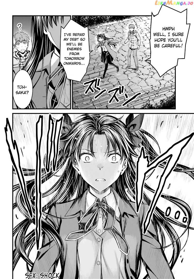 Fate/stay Night - Unlimited Blade Works chapter 3.2 - page 21