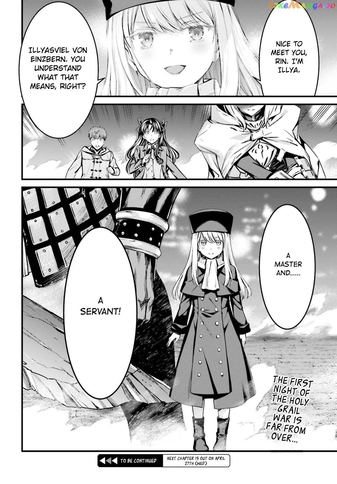 Fate/stay Night - Unlimited Blade Works chapter 3.2 - page 24