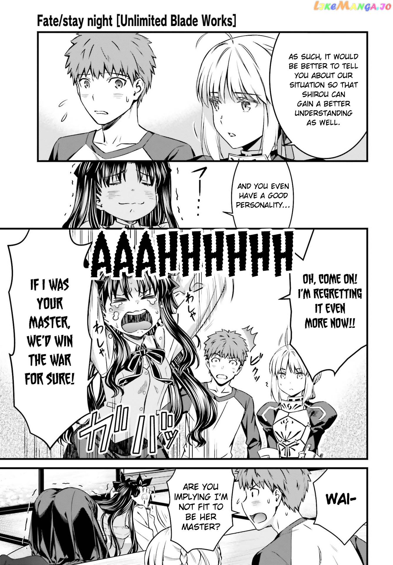 Fate/stay Night - Unlimited Blade Works chapter 3.2 - page 4