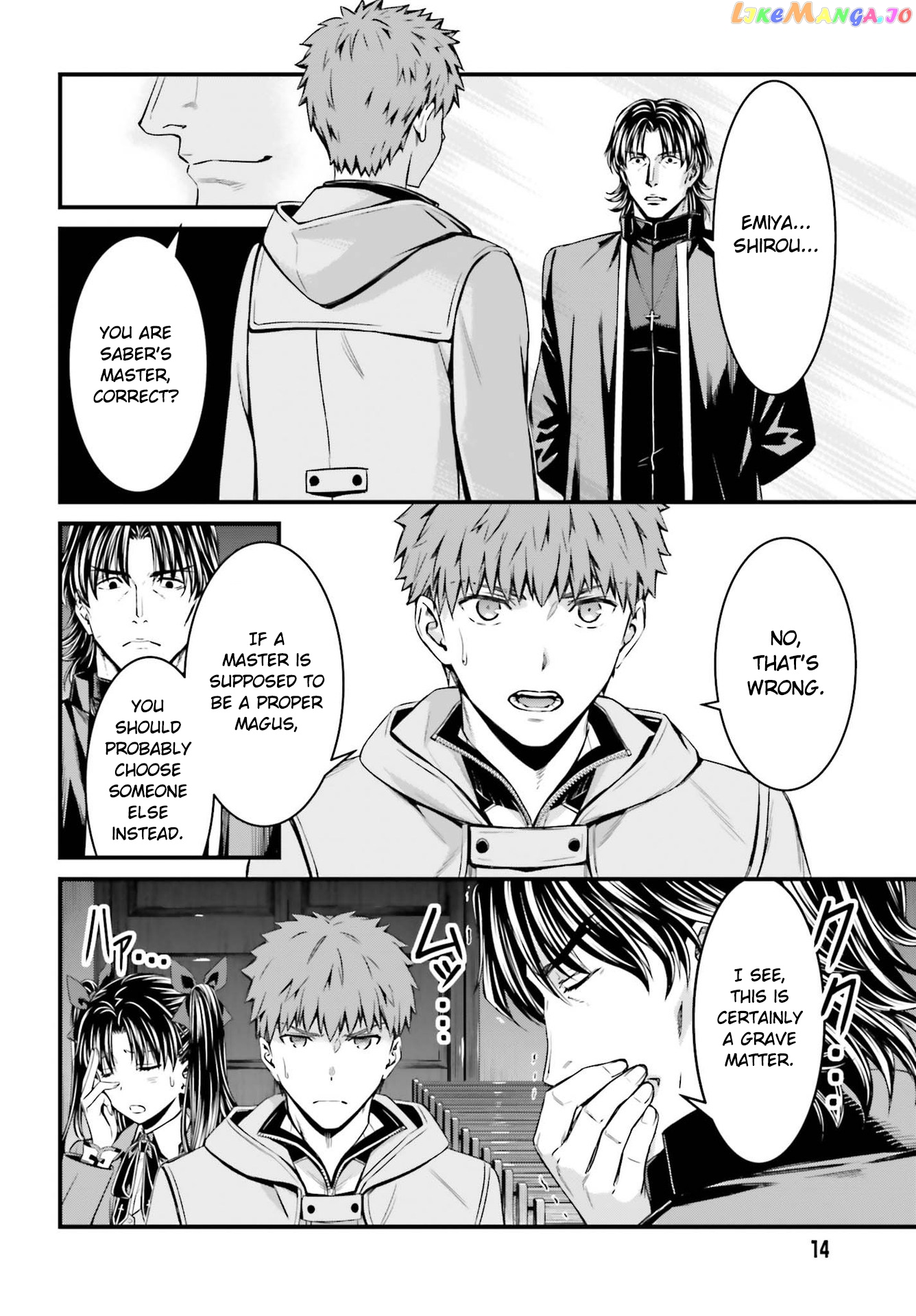 Fate/stay Night - Unlimited Blade Works chapter 3.2 - page 9