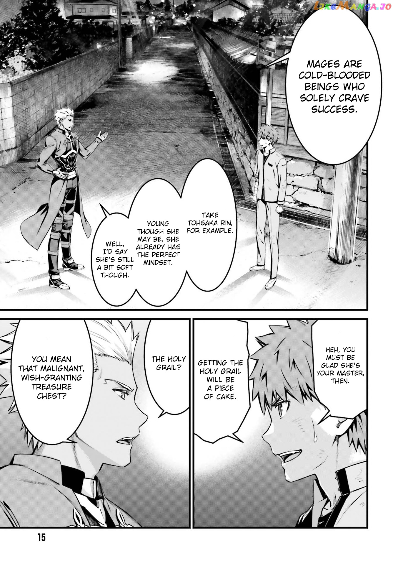 Fate/stay Night - Unlimited Blade Works chapter 15 - page 6