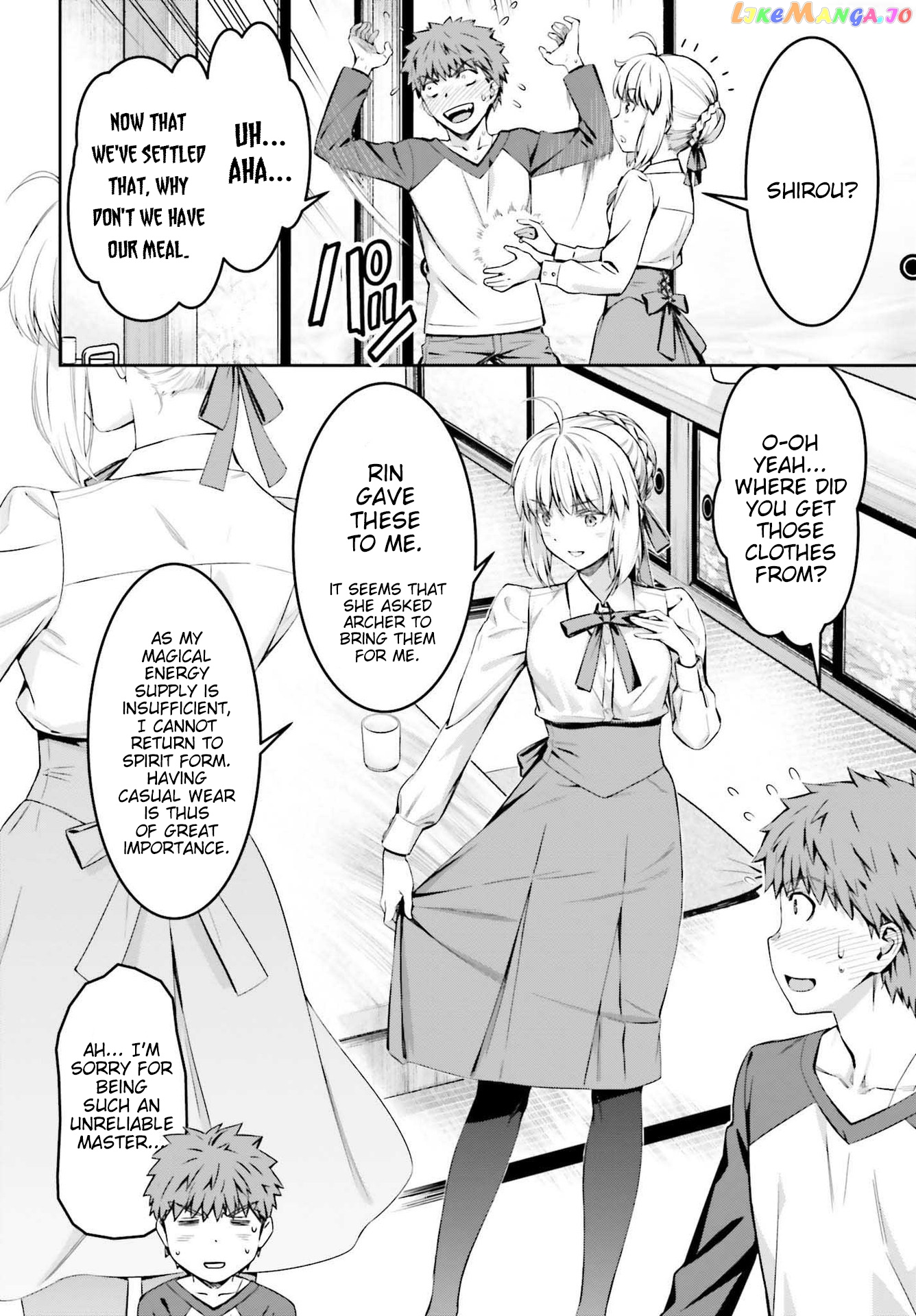 Fate/stay Night - Unlimited Blade Works chapter 8.2 - page 20