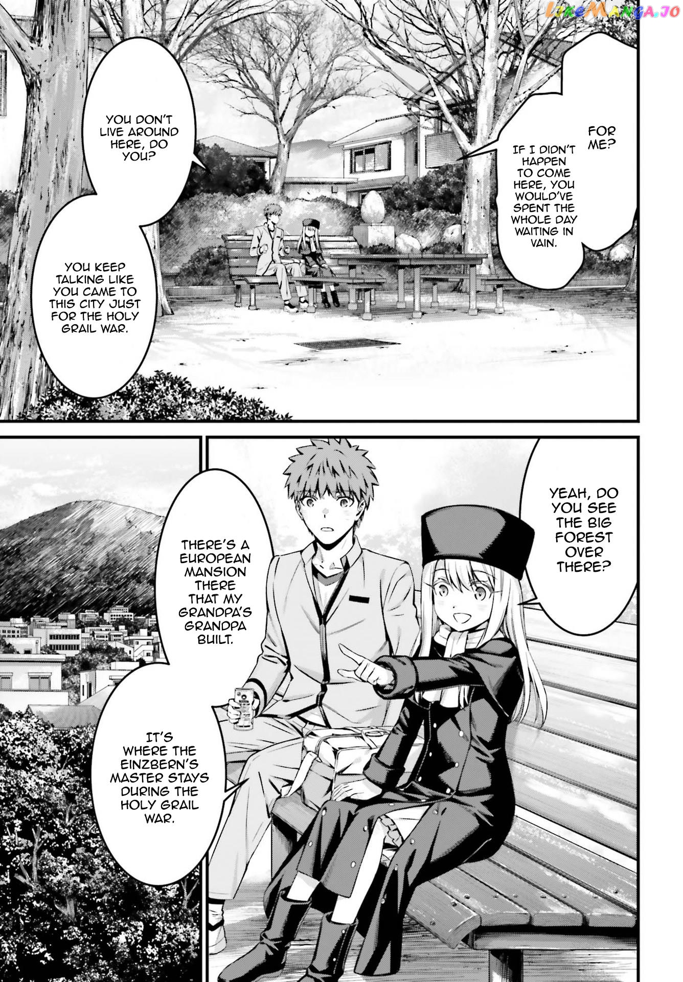 Fate/stay Night - Unlimited Blade Works chapter 16 - page 13