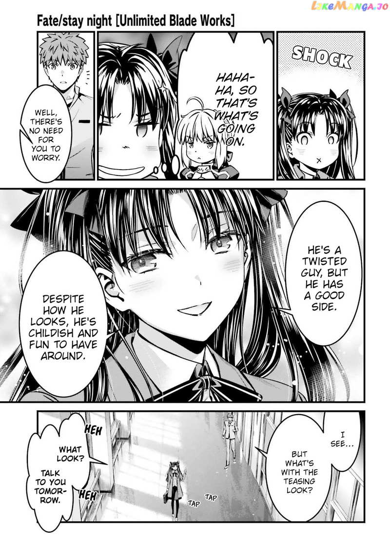 Fate/stay Night - Unlimited Blade Works chapter 17 - page 21