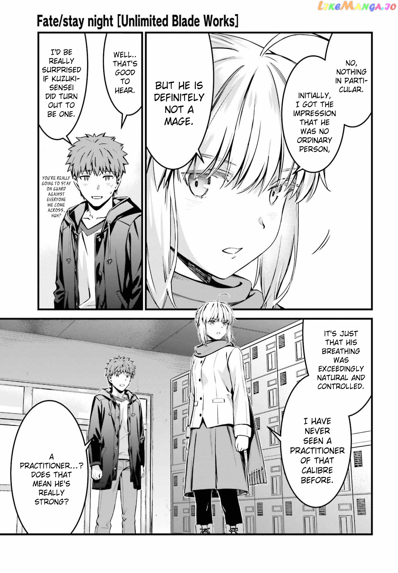 Fate/stay Night - Unlimited Blade Works chapter 10 - page 6