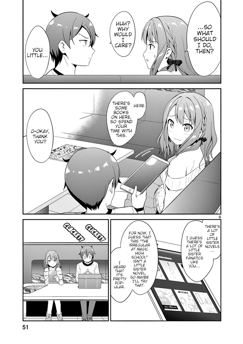 Imouto Sae Ireba Ii. @ Comic chapter 19 - page 9