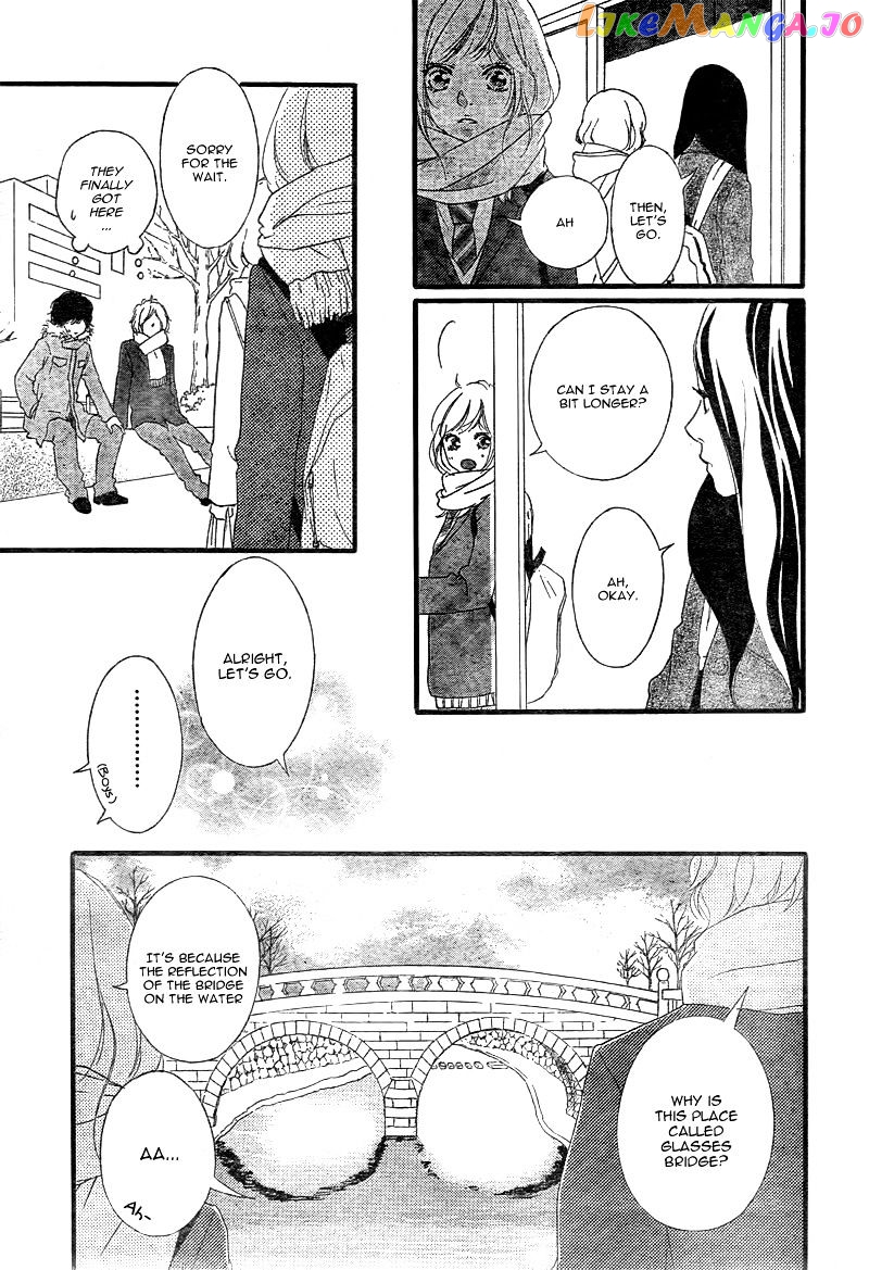 Ao Haru Ride chapter 38 - page 12