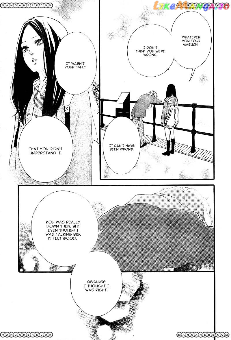 Ao Haru Ride chapter 39 - page 28