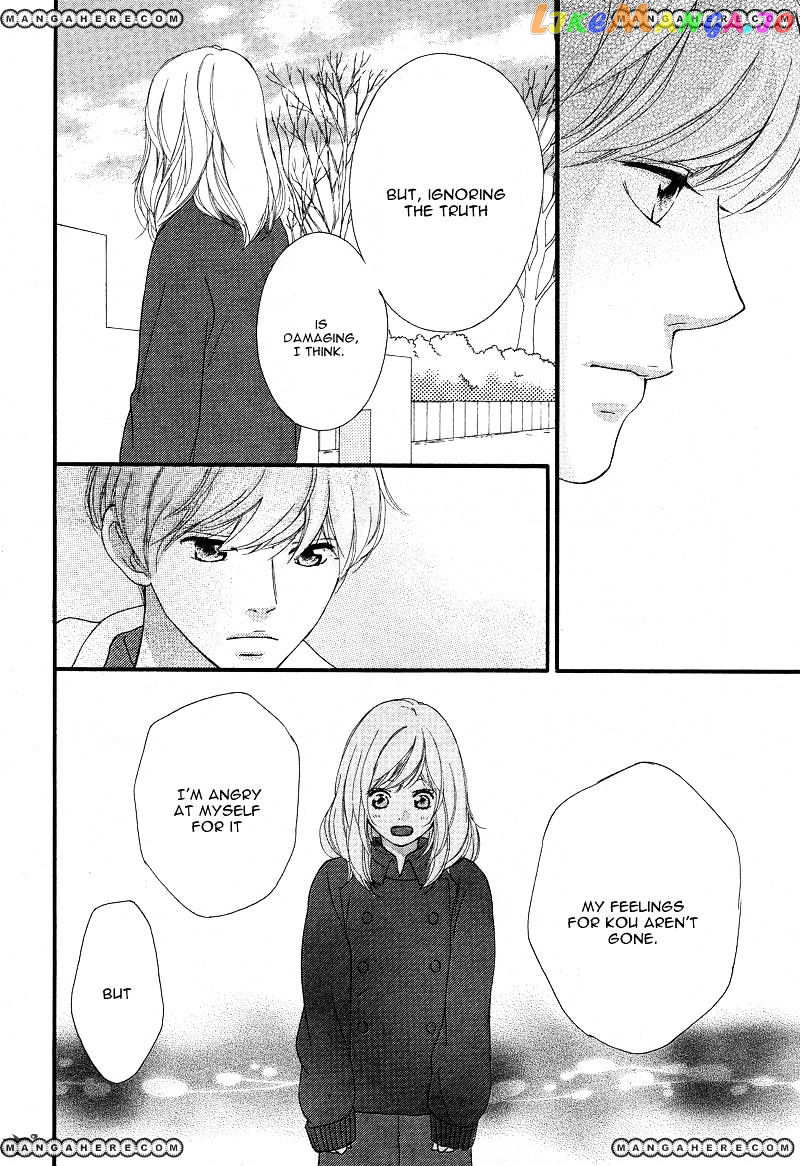 Ao Haru Ride chapter 42 - page 36