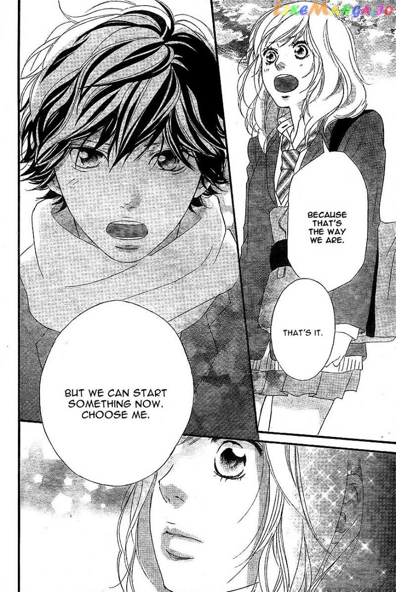 Ao Haru Ride chapter 44 - page 36