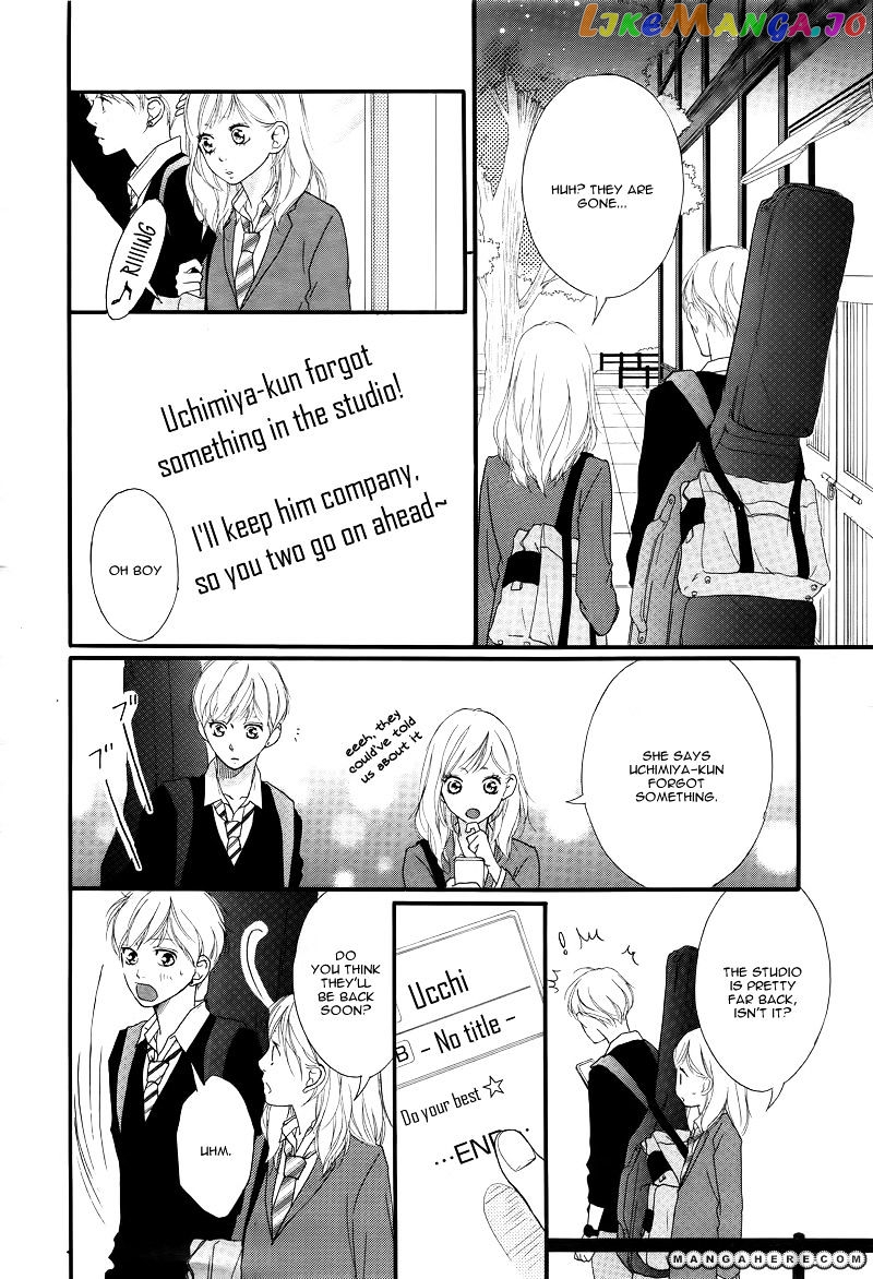 Ao Haru Ride chapter 28 - page 35