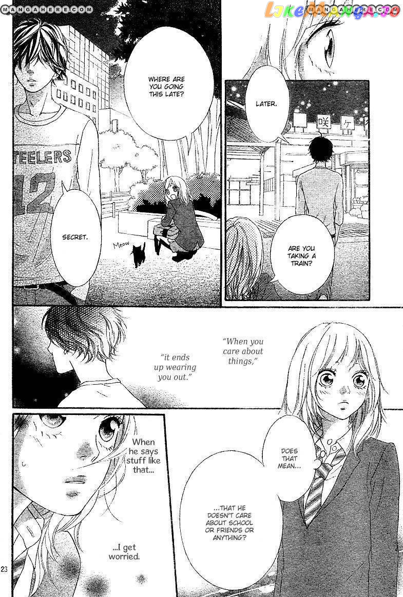 Ao Haru Ride chapter 10 - page 24