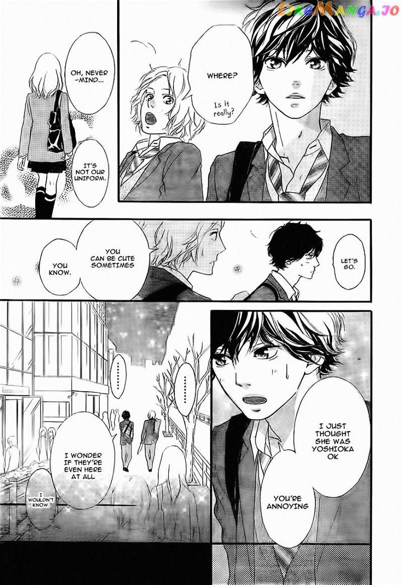 Ao Haru Ride chapter 34 - page 17