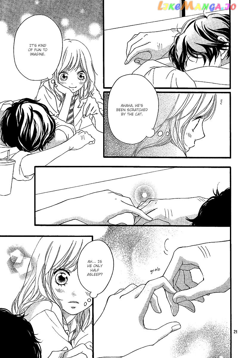 Ao Haru Ride chapter 17 - page 22