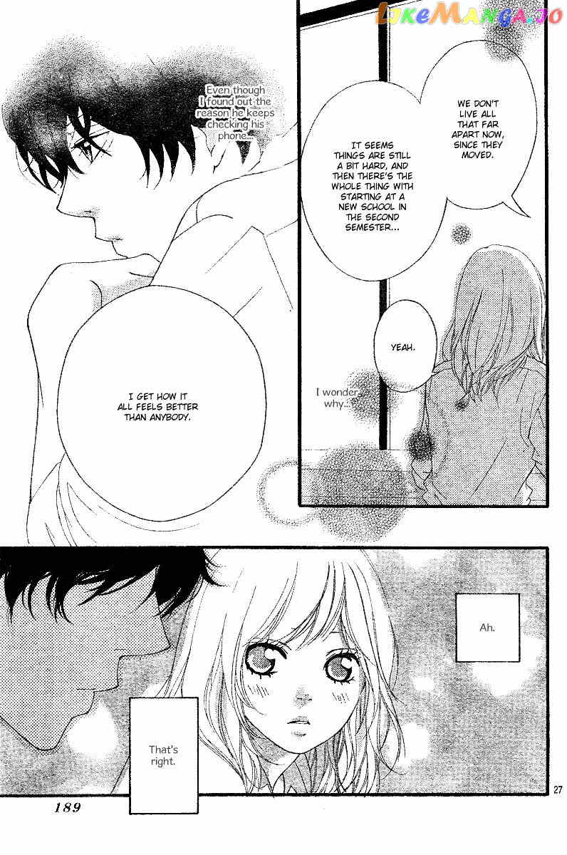 Ao Haru Ride chapter 17 - page 28