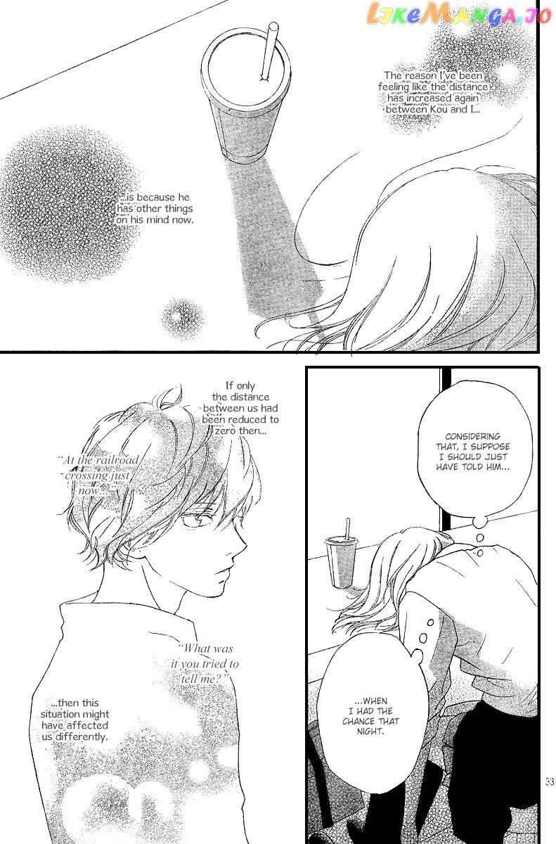 Ao Haru Ride chapter 17 - page 34