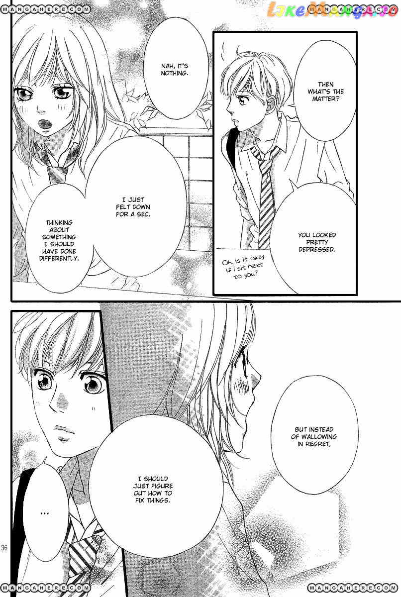 Ao Haru Ride chapter 17 - page 37