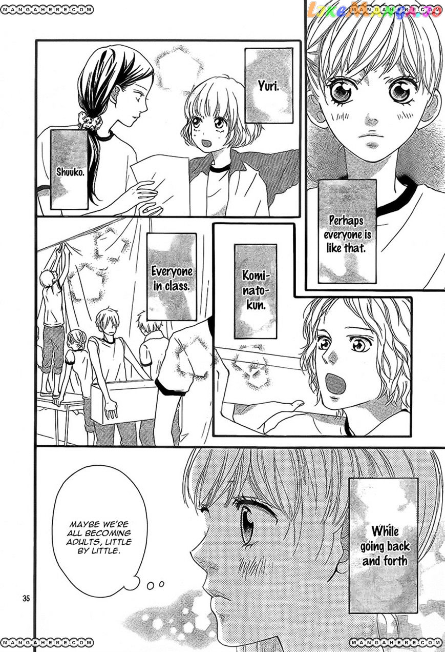 Ao Haru Ride chapter 19 - page 35