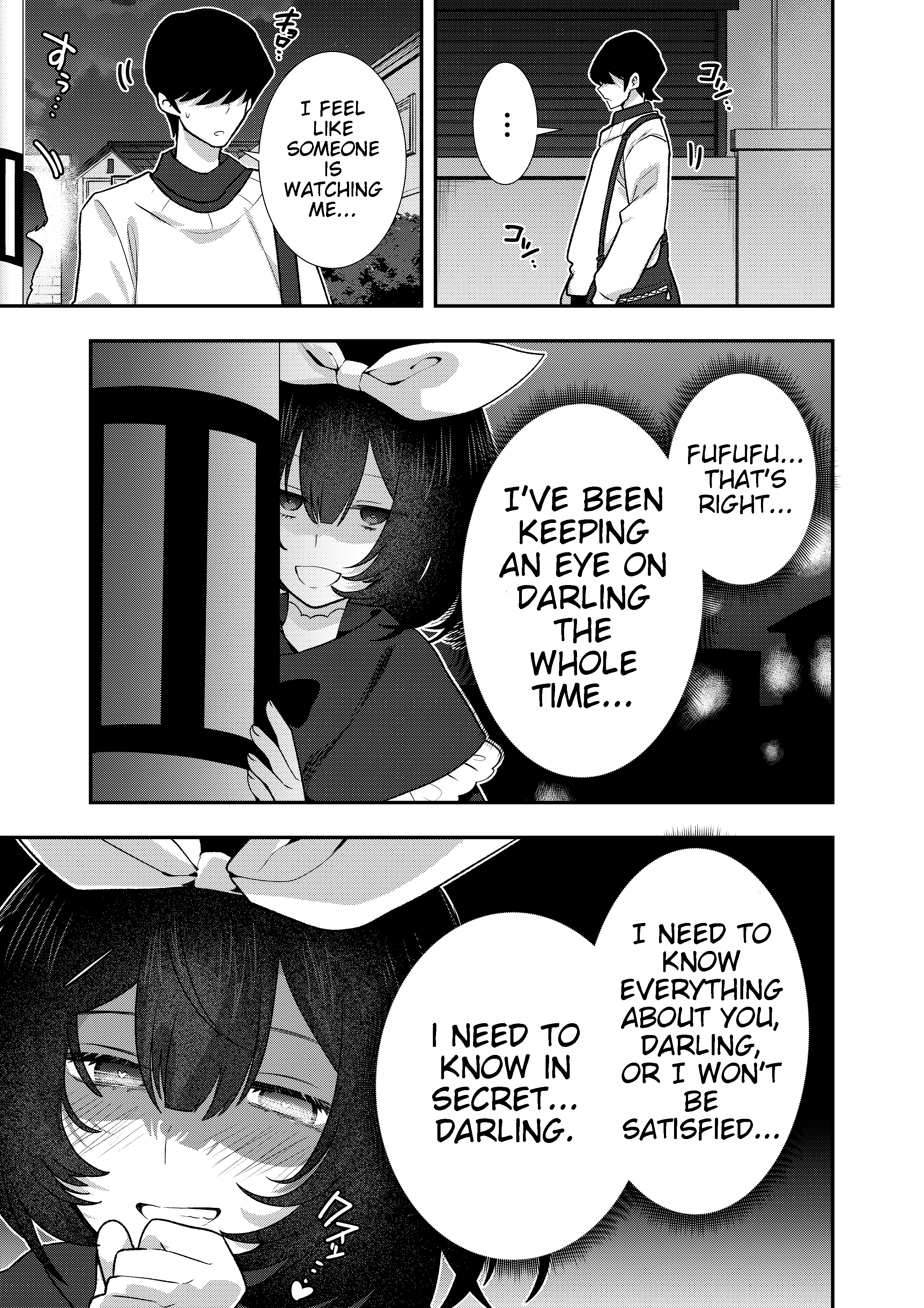 A Yandere Girl Who Is Not Very Good At Being Yandere chapter 5 - page 1