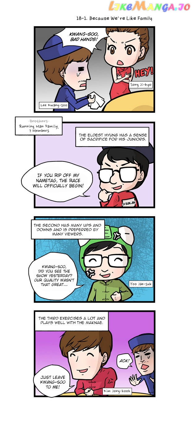 Running Man chapter 18 - page 3