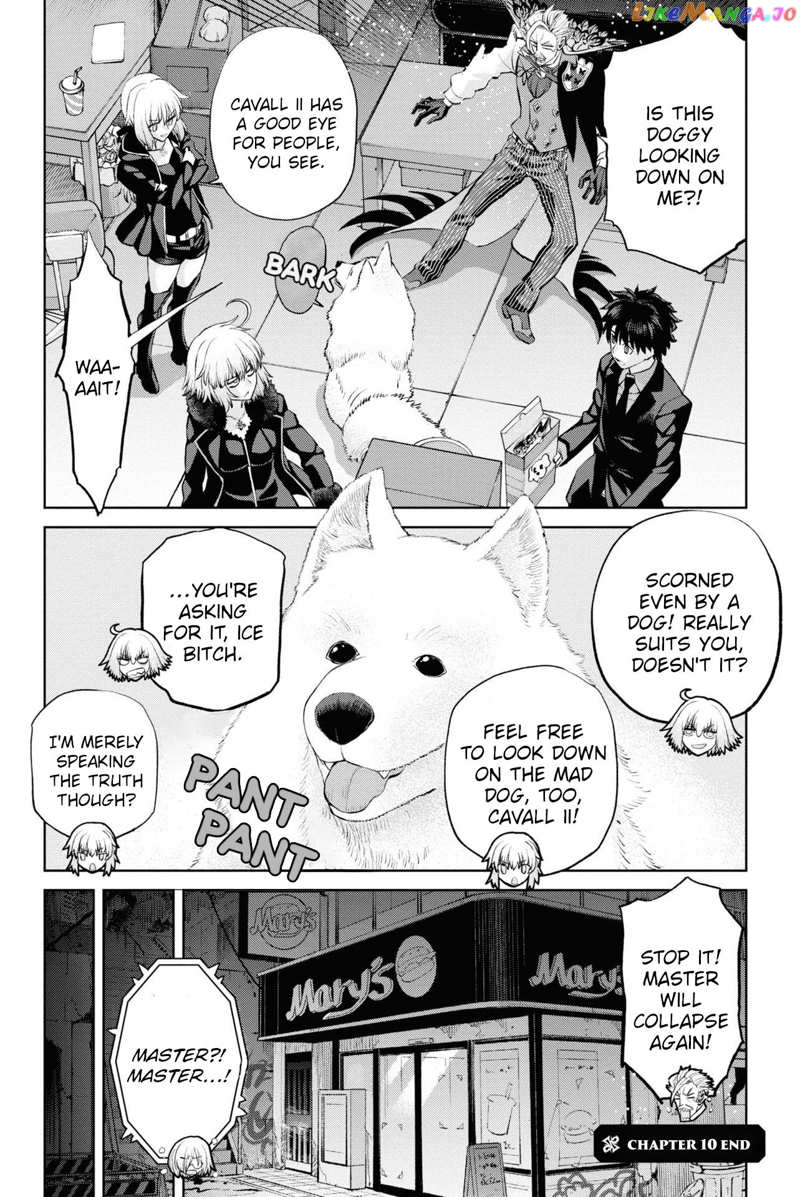 Fate/grand Order: Epic Of Remnant - Pseudo-Singularity I: Quarantined Territory Of Malice, Shinjuku - Shinjuku Phantom Incident chapter 10 - page 34