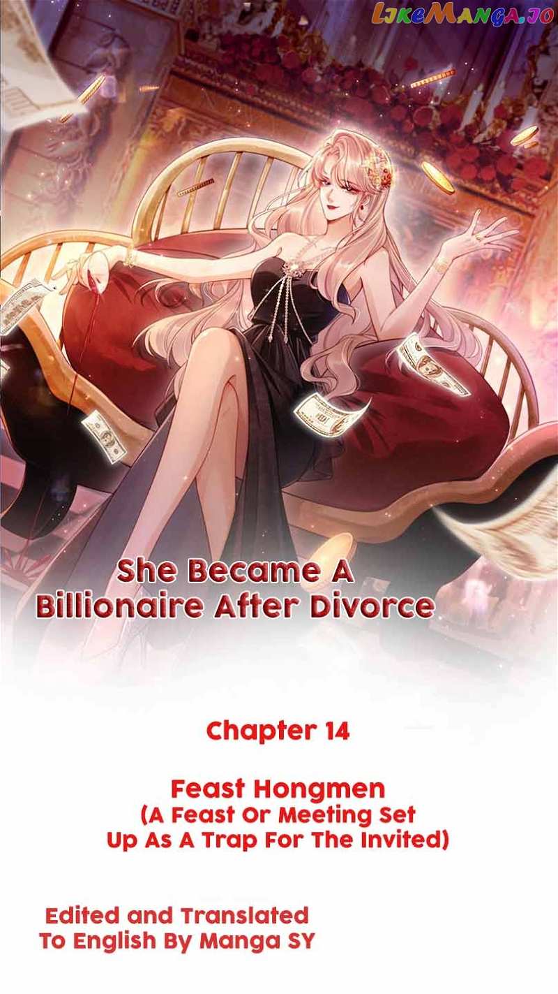 She Became A Billionaire After Divorce Chapter 14 - page 1
