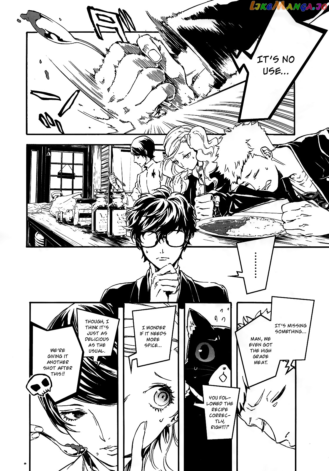 Persona 5 Dengeki Comic Anthology chapter 1 - page 17