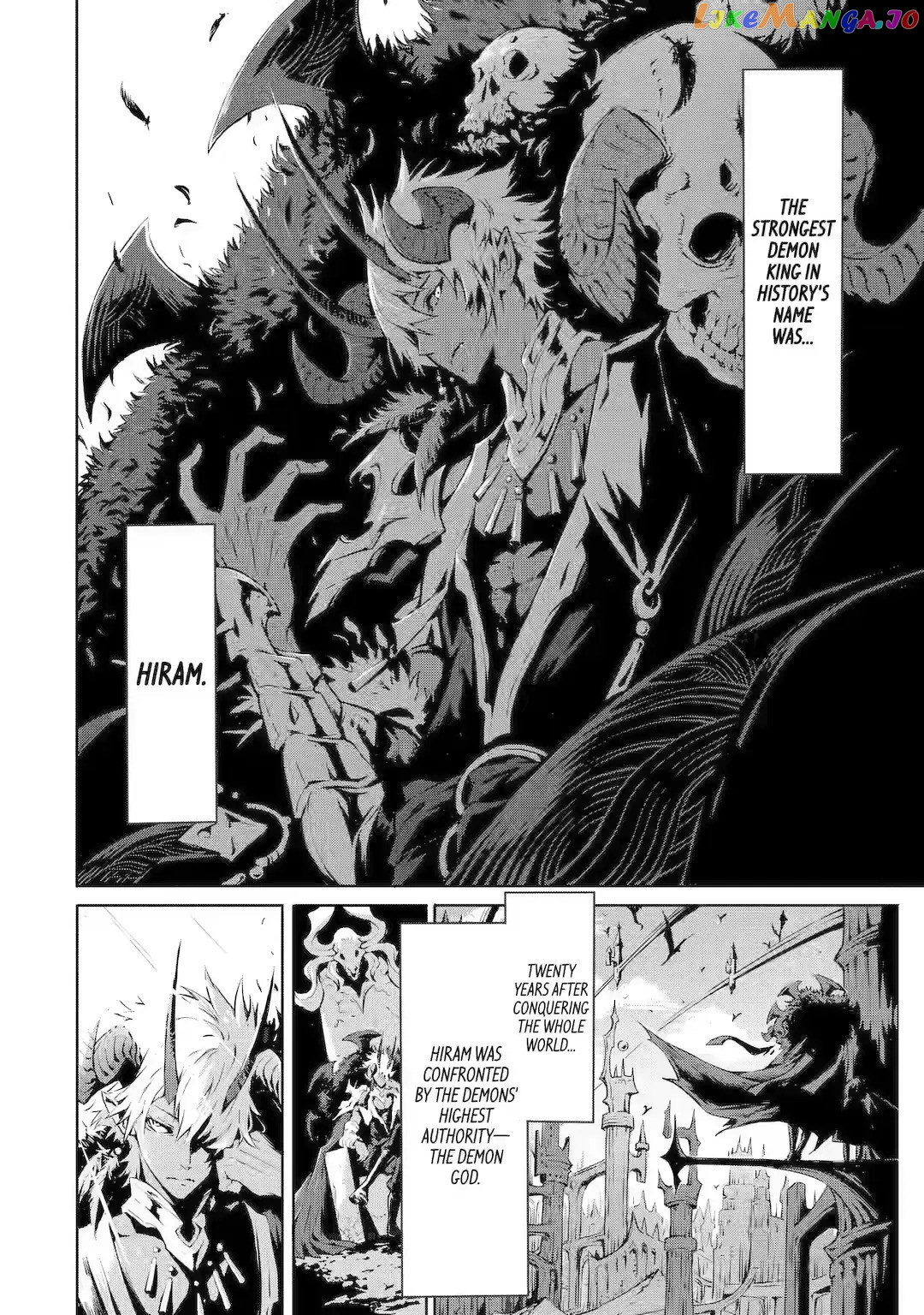 The God-Slaying Demon King: Reincarnated as a Mere Mortal to Become the Strongest in History! Chapter 1 - page 2