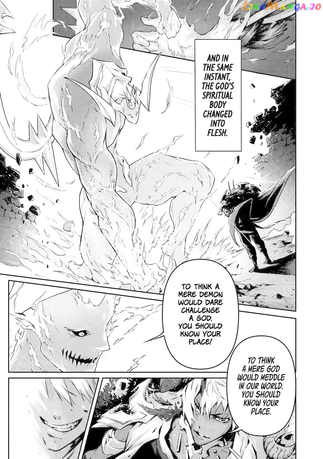 The God-Slaying Demon King: Reincarnated as a Mere Mortal to Become the Strongest in History! Chapter 1 - page 5