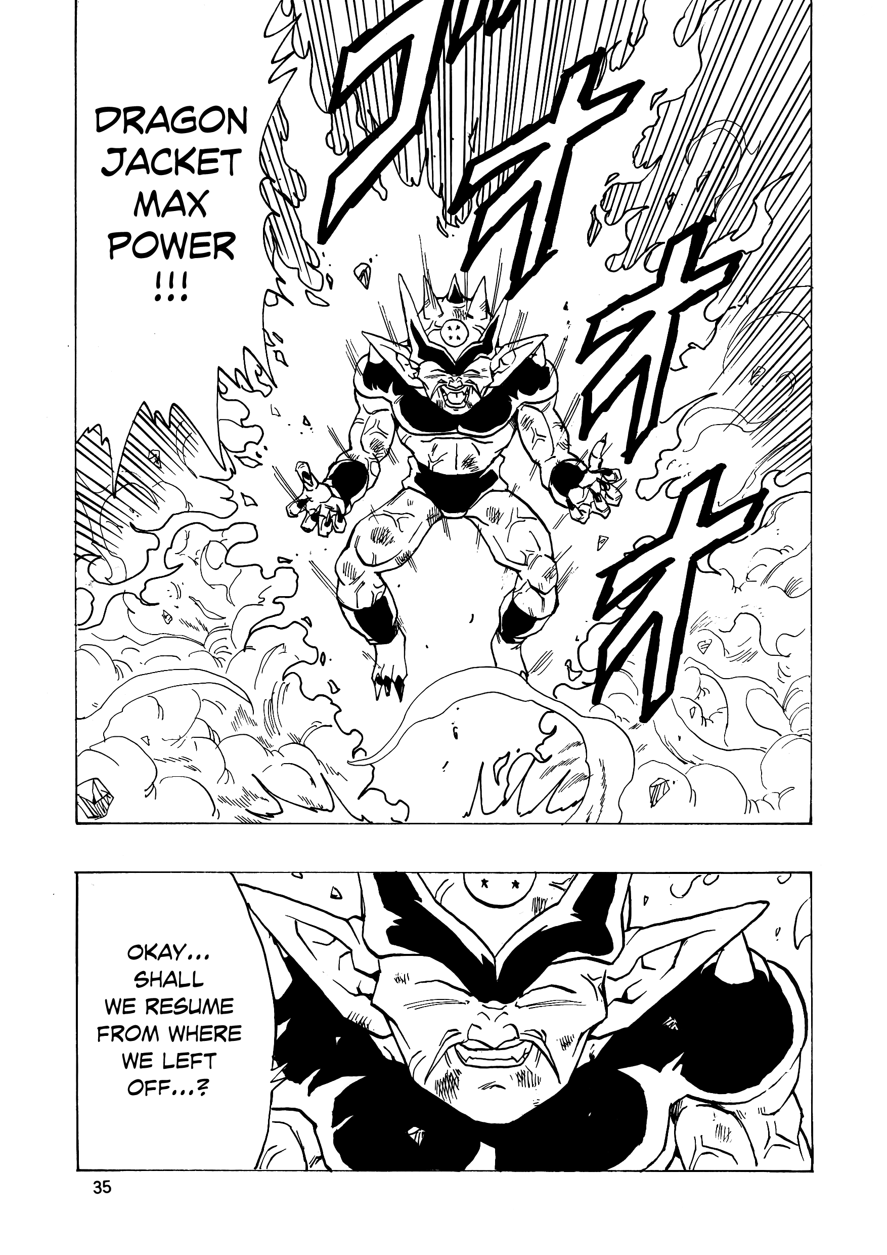 Dragon Ball Af (Young Jijii) (Doujinshi) chapter 15 - page 36