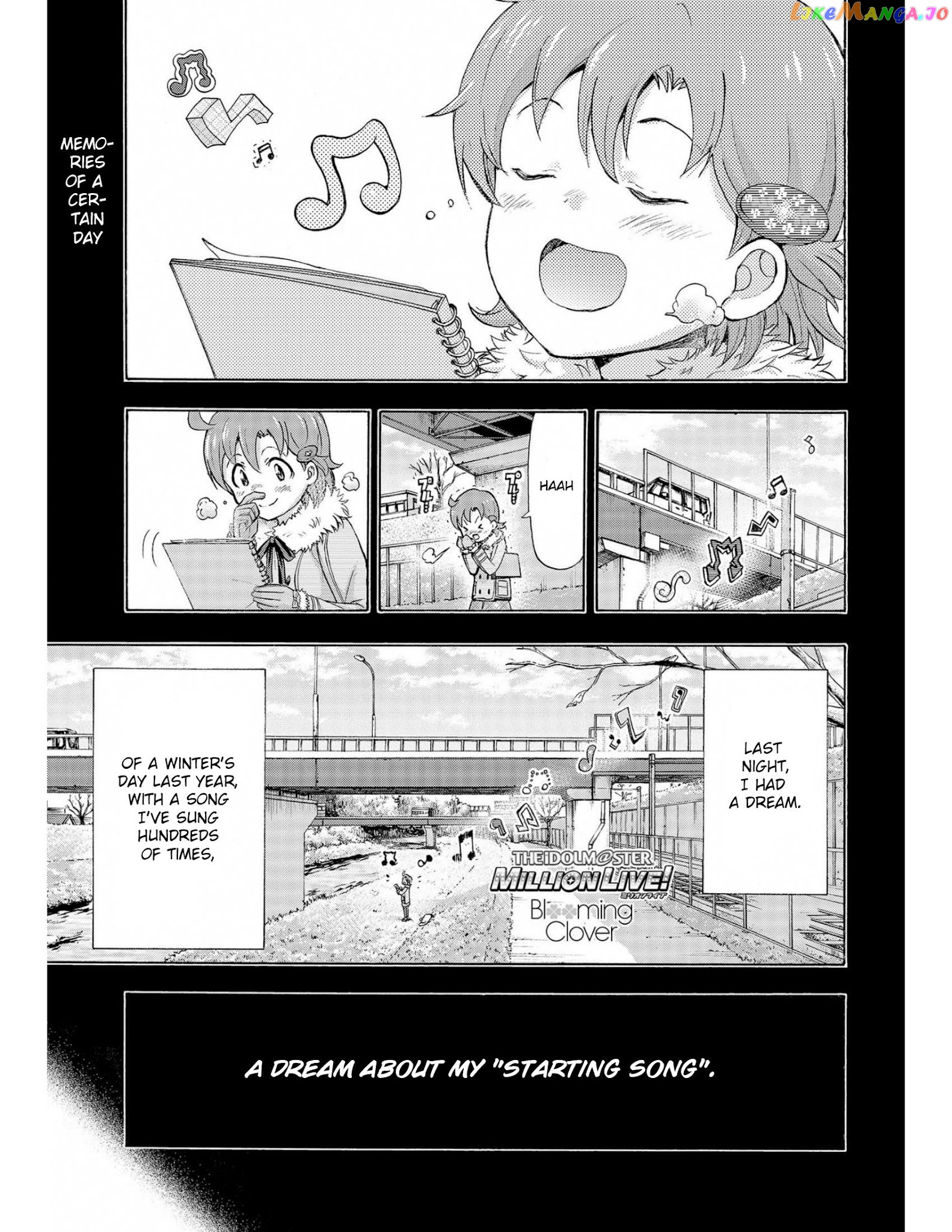 The [email protected] Million Live! Blooming Clover chapter 13 - page 1