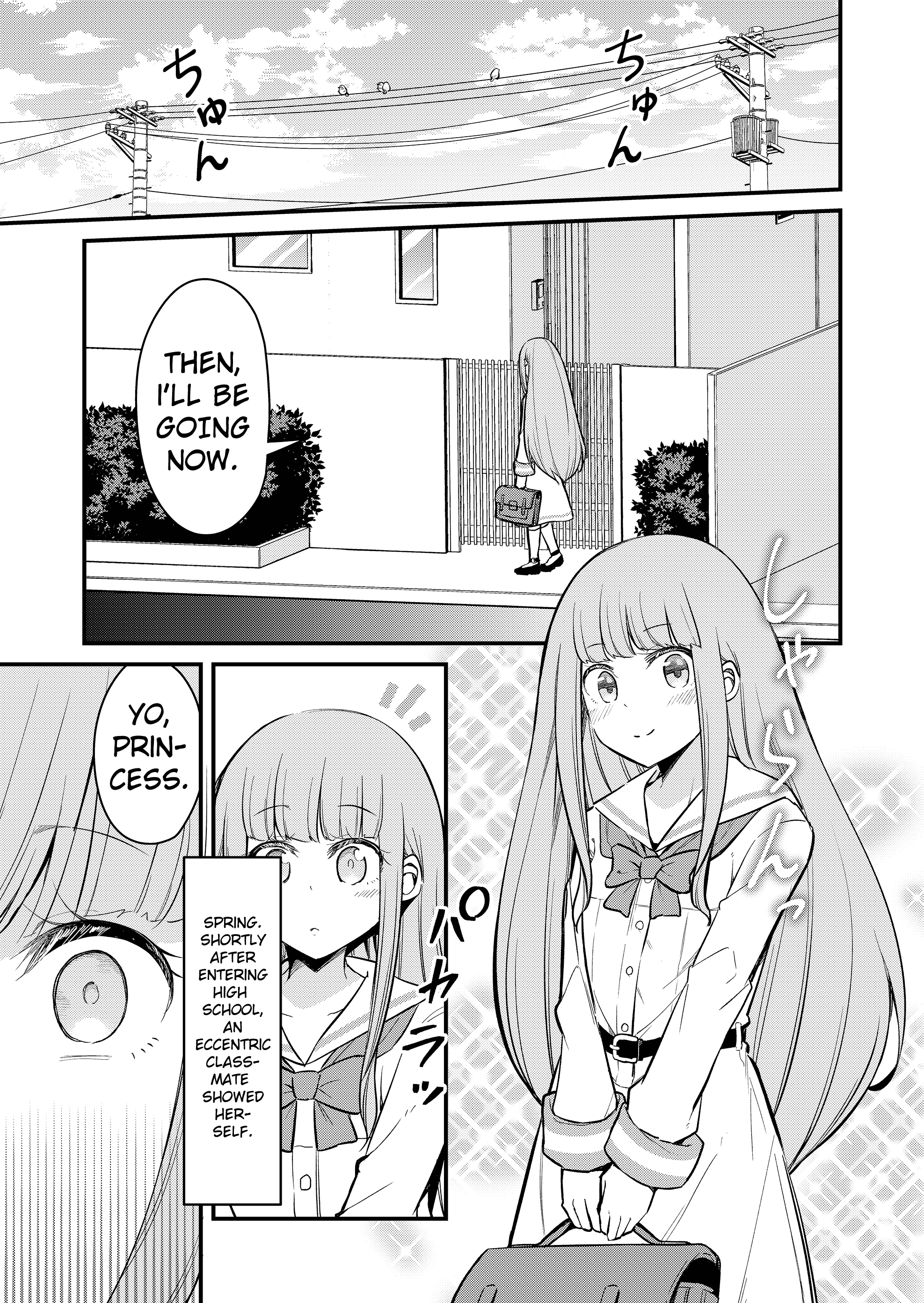 Tsun Hime-Sama To Dame Ouji-Chan chapter 2 - page 1