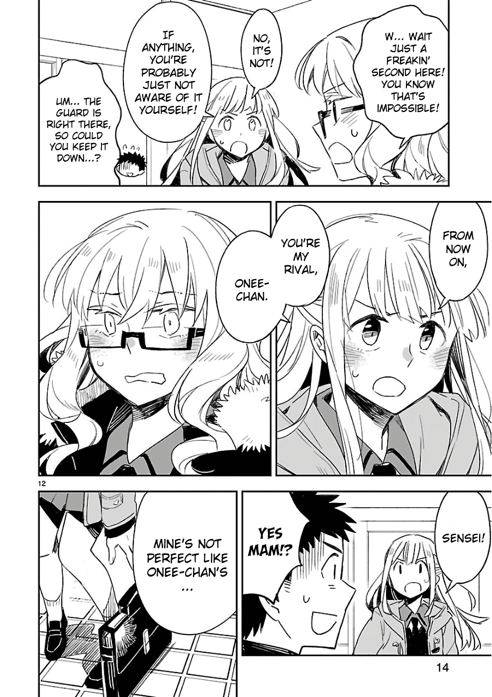 Omaera Zenin Mendokusai! chapter 36 - page 12