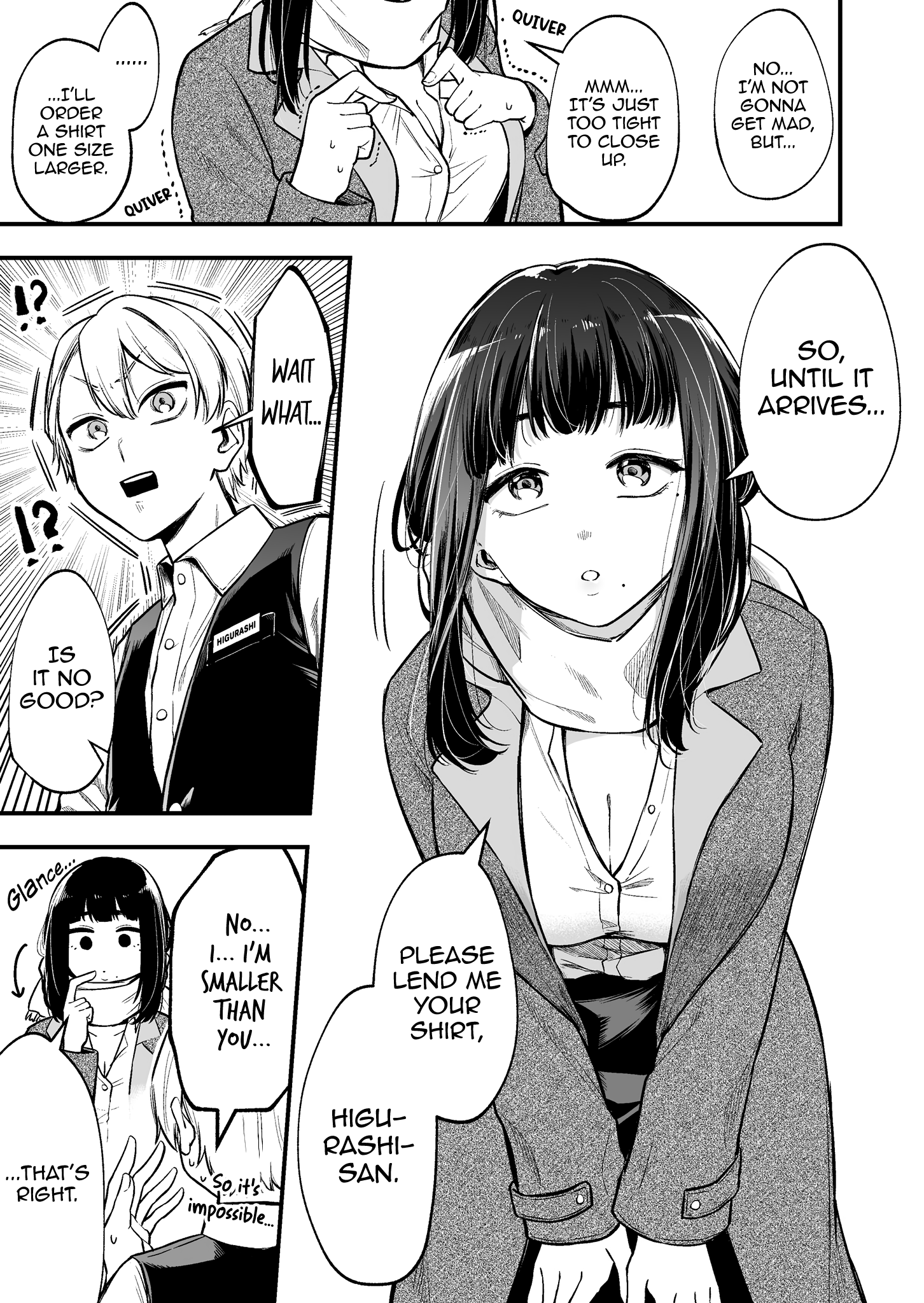 The Manager And The Oblivious Waitress chapter 1 - page 4