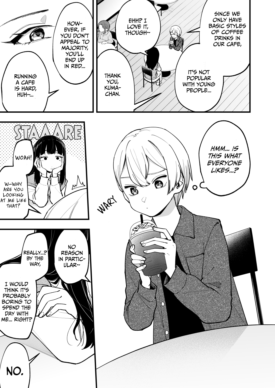 The Manager And The Oblivious Waitress chapter 10 - page 3