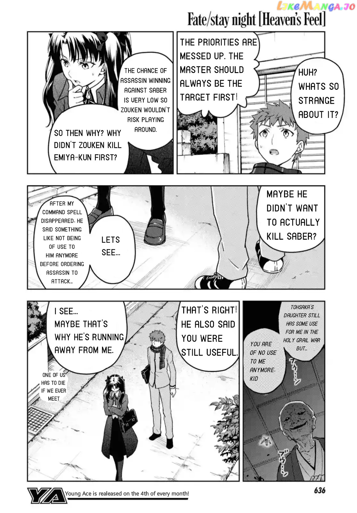 Fate/Stay Night - Heaven's Feel chapter 60 - page 4