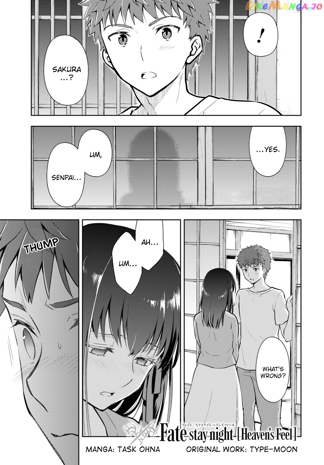 Fate/Stay Night - Heaven's Feel chapter 84 - page 1