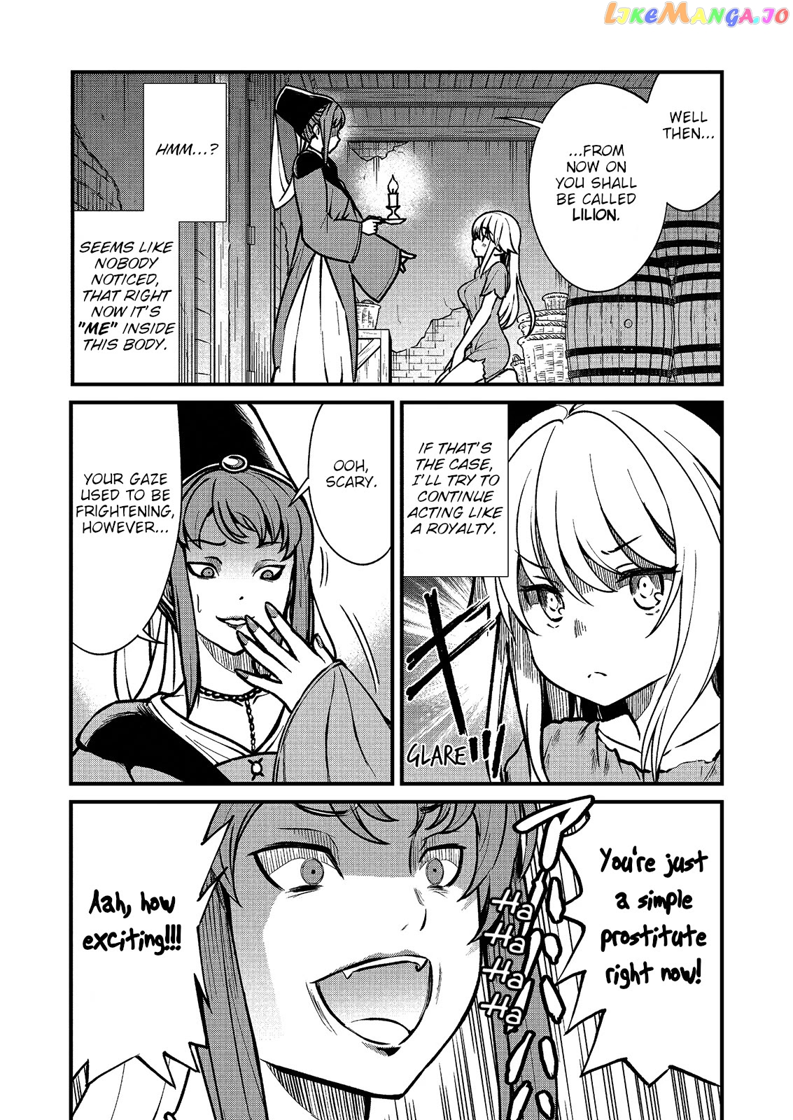 Becoming Princess Knight And Working At Yuri Brothel chapter 1 - page 11