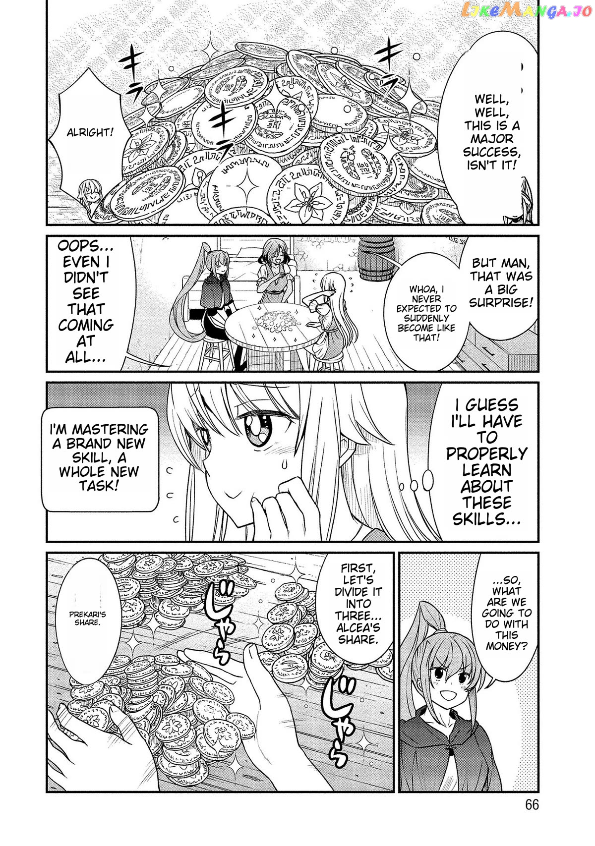 Becoming Princess Knight And Working At Yuri Brothel chapter 10 - page 20