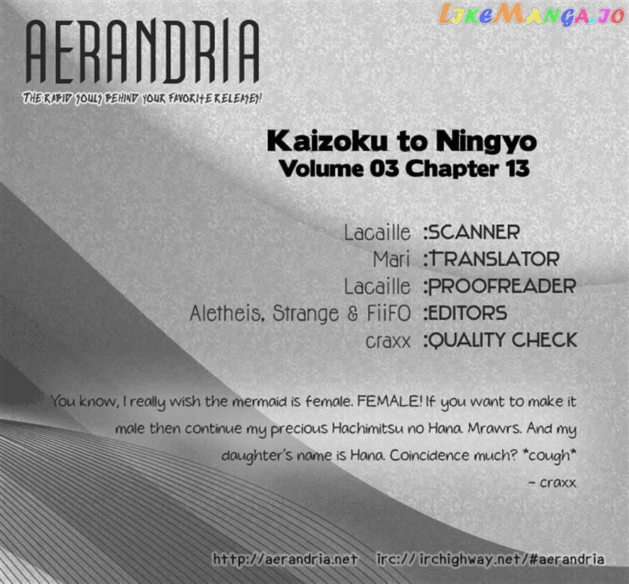 Kaizoku to Ningyo chapter 13 - page 35